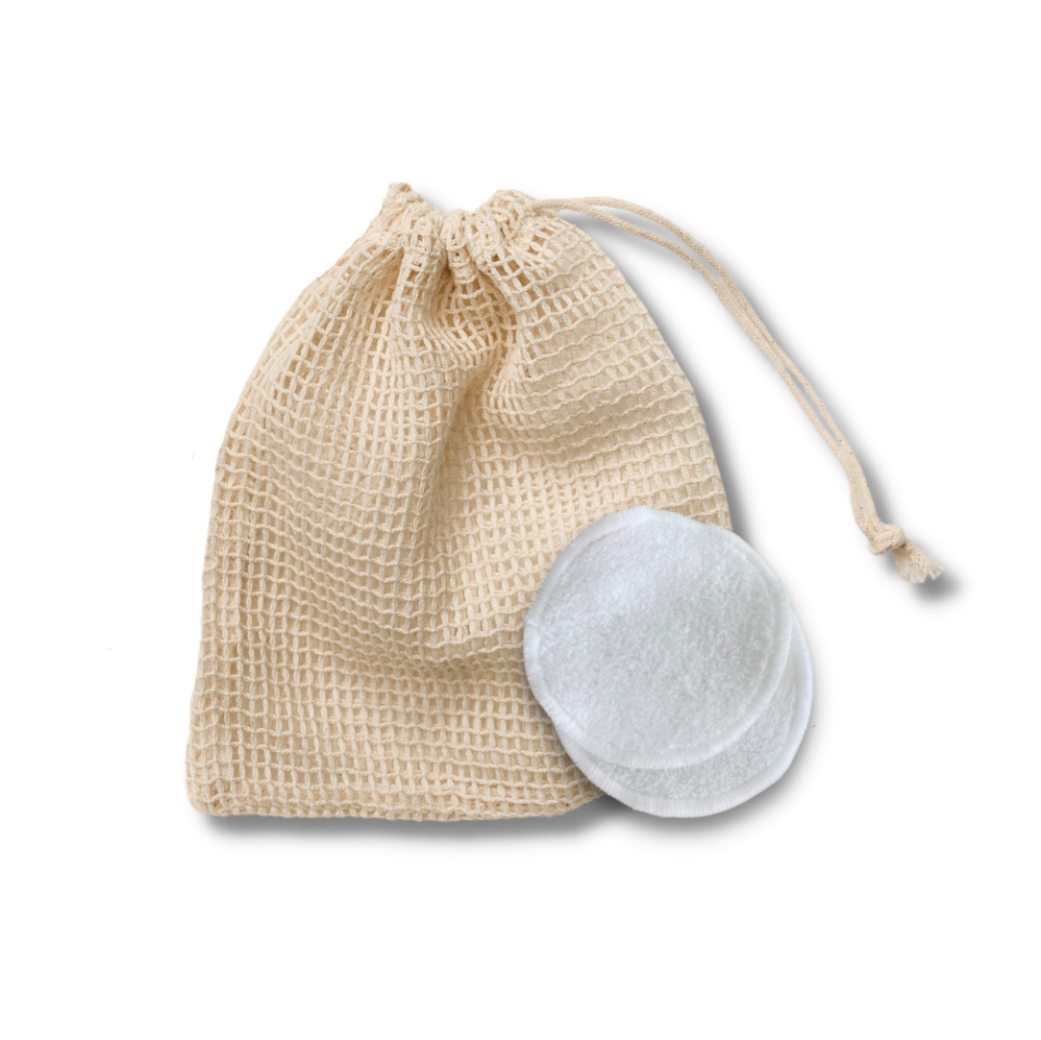 Bare Roots Cotton Facial pads with mesh cotton back (20pk)